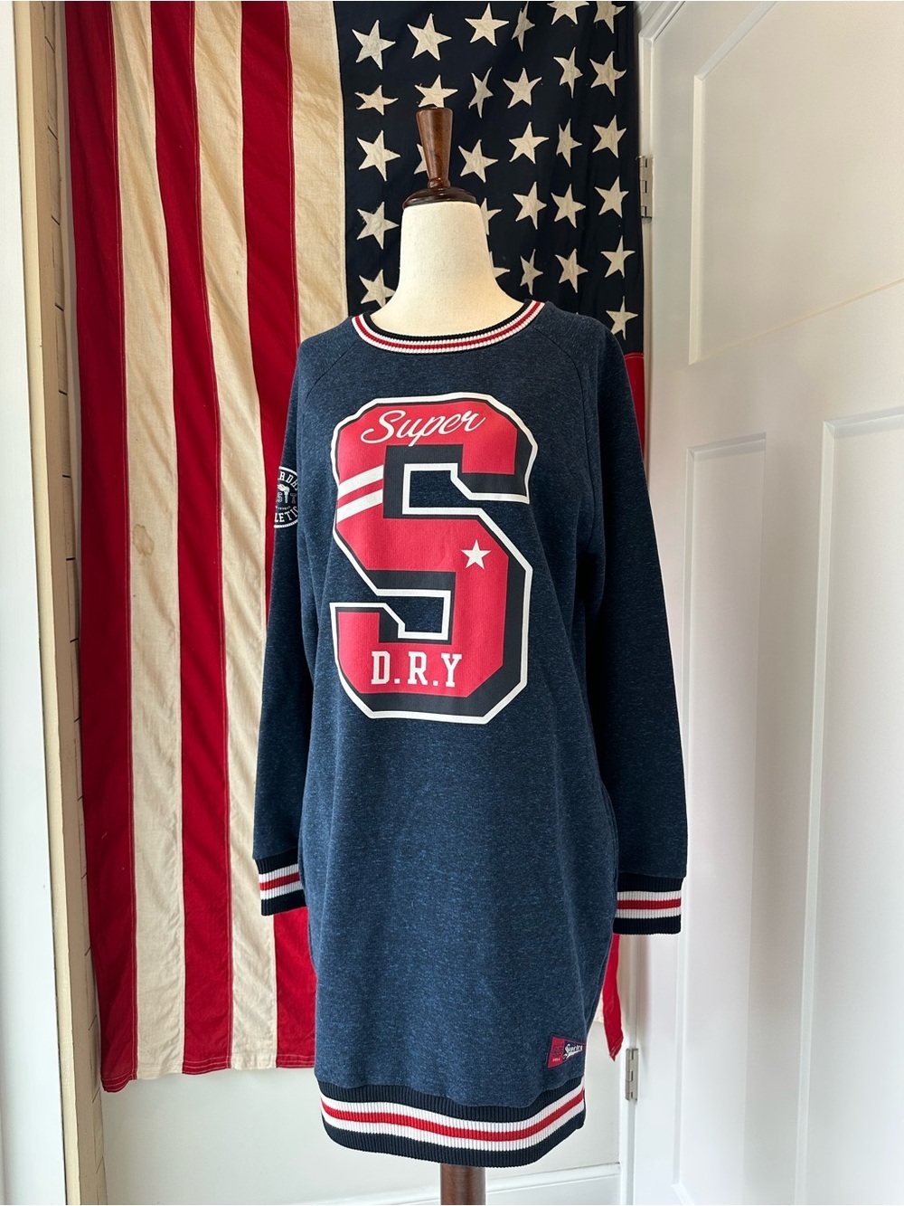 Dress Superdry Charlie Varsity S Small - Picture 4 of 15